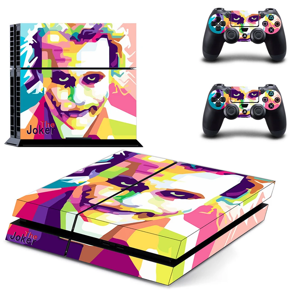 Наклейка Joker Skin для контроллера PS4 и двух контроллеров набор виниловых наклеек sony