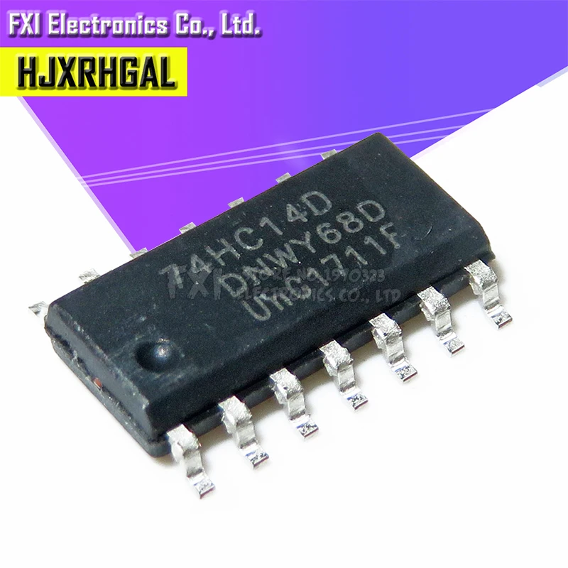 50 шт. 74HC14D 74HC14 SOP14 SOP SN74HC14DR SN74HC14 SMD