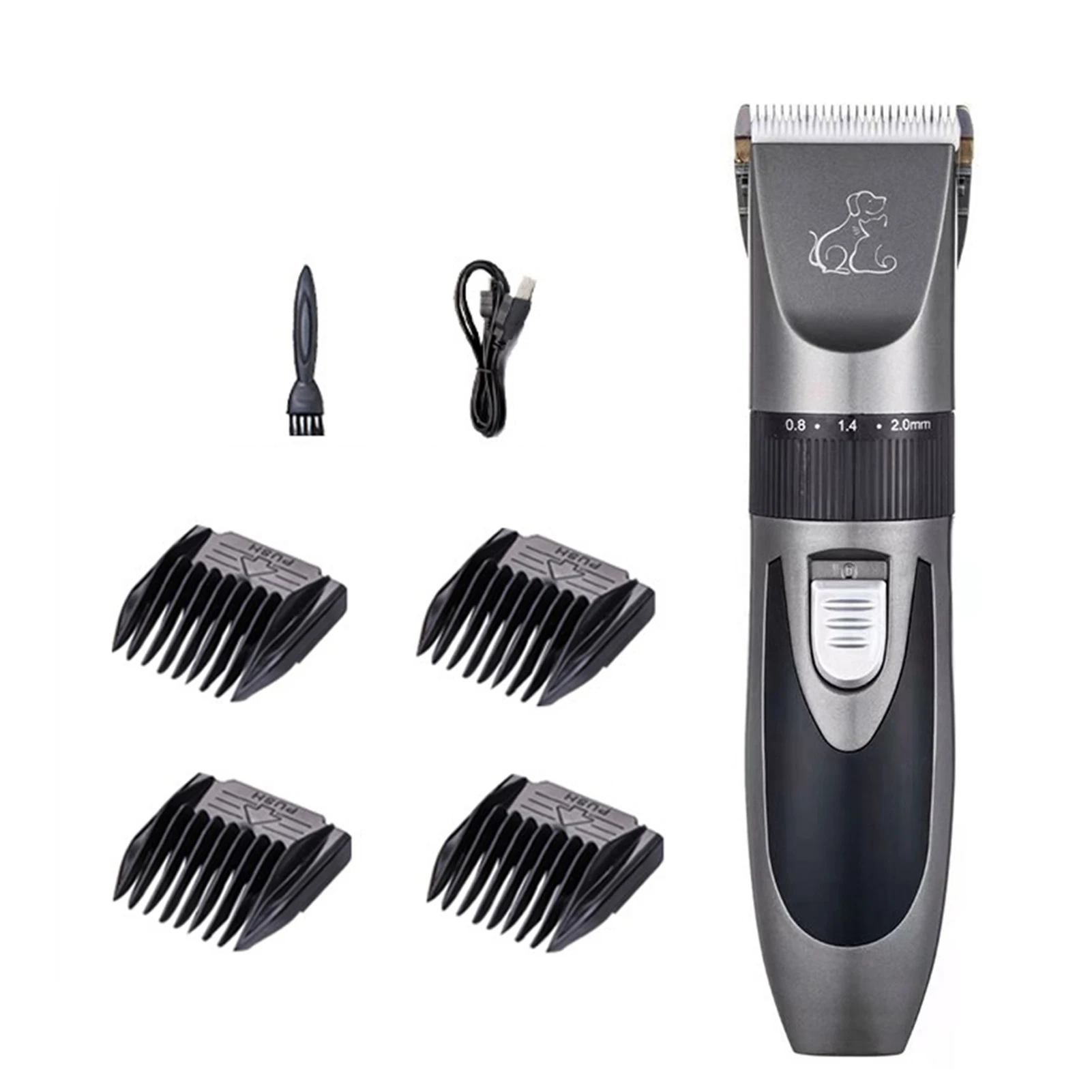 

Pet Electric Clippers Electric Dog Hair Shaver Pet Clipper For Dog Reachageable Trimmer Haircut Cat Hair Cutting generous