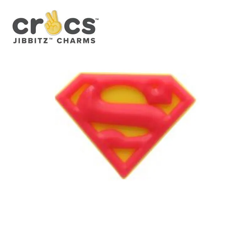 CROCS Jibbitz Superman Logo|Украшения для обуви| |