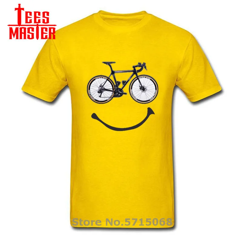 Крутая забавная футболка с логотипом горного велосипеда Мужская хлопковая