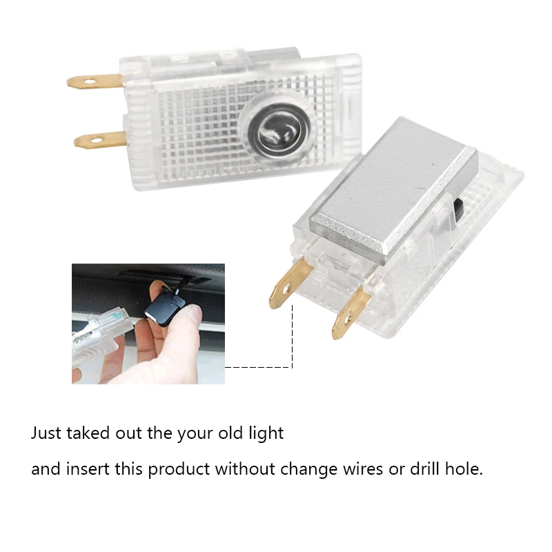 2X для Opel Insignia автомобильные светодиодный призрак лазерные Logo проектор Дверь