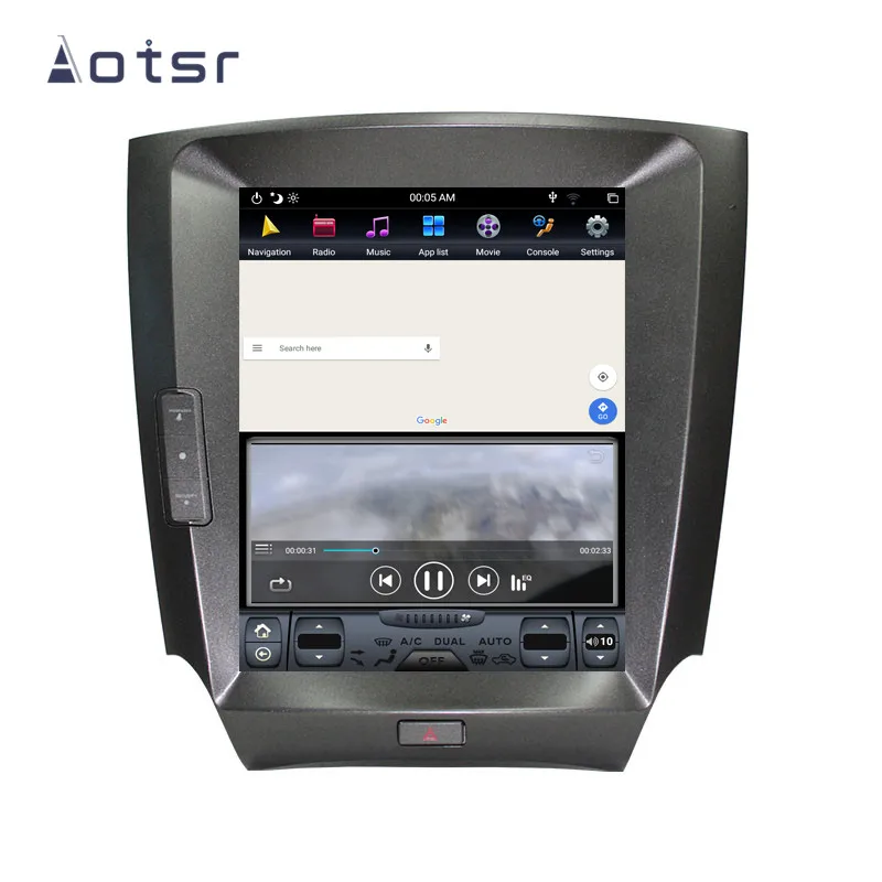 Android 9 Tesla стиль автомобильный dvd-плеер gps навигация для Lexus IS200 IS250 IS300 IS350 2005+ Авто Радио стерео Мультимедиа Плеер