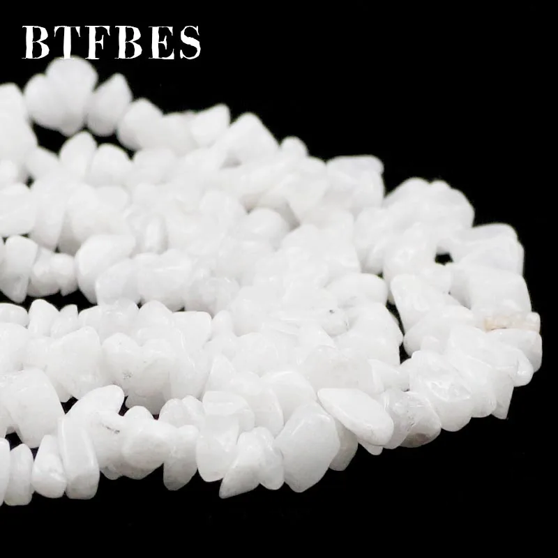 

Wholesale White marble Irregular Gravel beads strand Chips Loose beads DIY Charm bracelet For Jewelry making 4mm~10mm