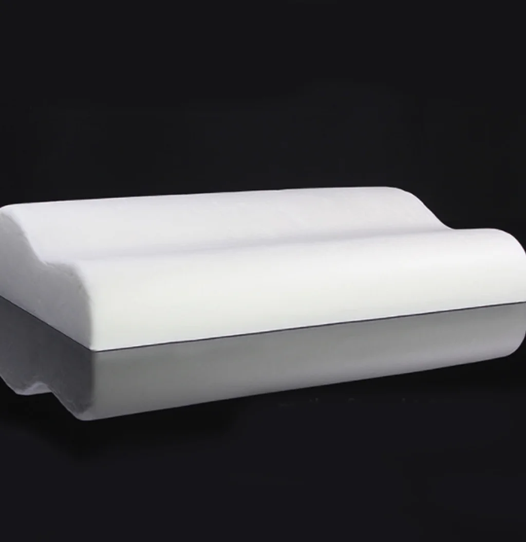 

Memory Cotton Bamboo Fiber Slow Rebound Quality Back Waist Fatigue Relief Support Neck Wave High And Low Pillow