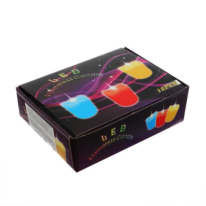 Свеча светодиодная Вдохновение цвет жёлтый |