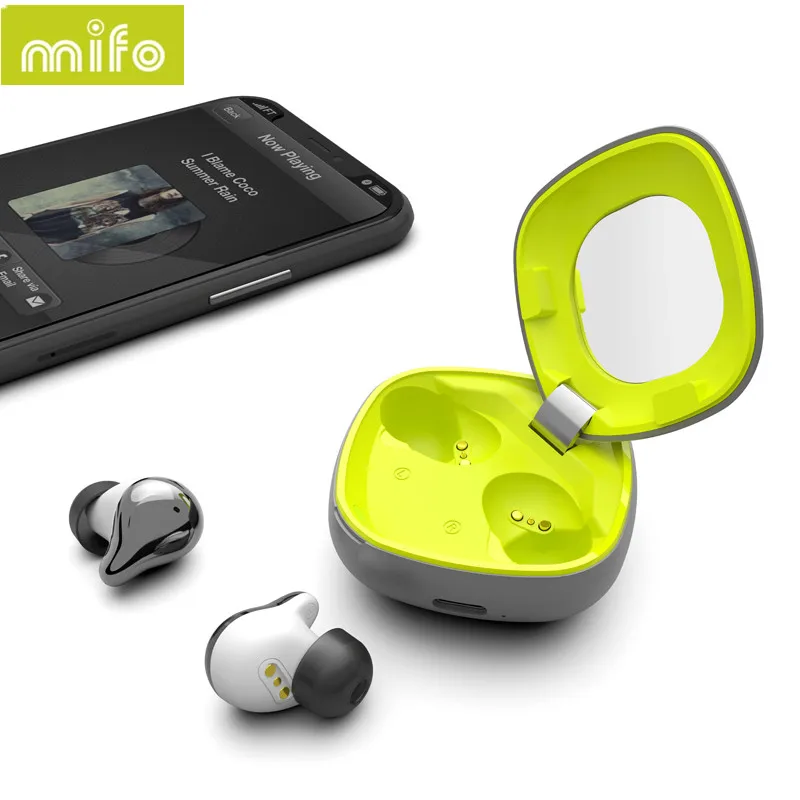 Mifo O4 в наушники вкладыши Наушники Bluetooth 5 0 True Беспроводной bluetooth гарнитура ipx7 мини