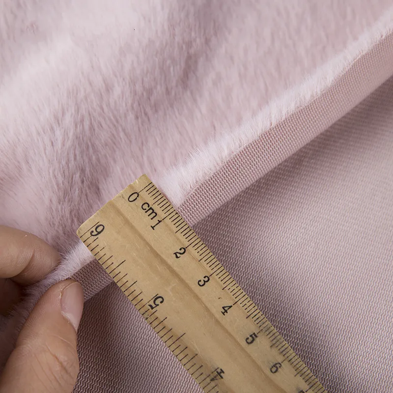 Искусственный мех норки плюшевая ткань осень и зима короткая мягкая из