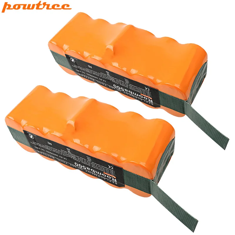 Никель металлогидридный аккумулятор Powtree 3800 мАч для пылесоса iRobot Roomba серии 500 600 700