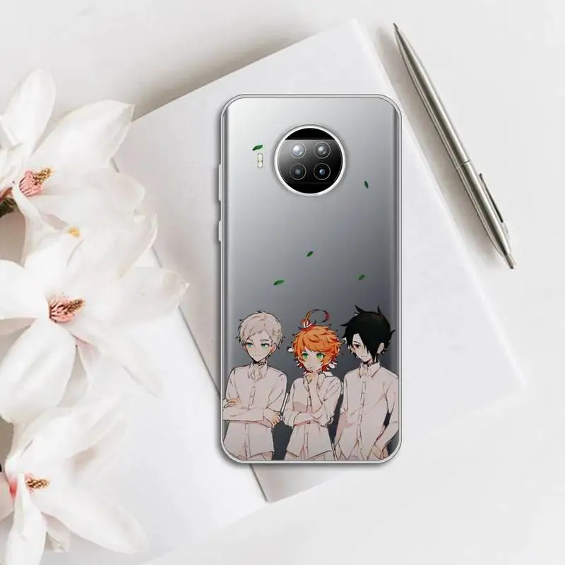 

Anime The Promised Neverland Phone Case Transparent for Xiaomi mi Redmi note 10 t 8 9 pro lite 11 Samsung S 8 9 10 20