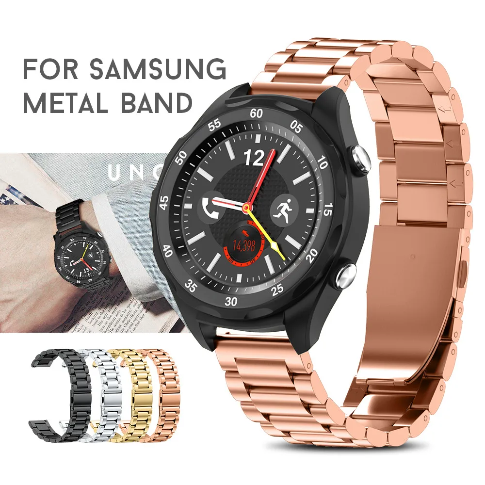 20 мм ремешок для часов из нержавеющей стали Samsung Gear S2 Classic/Gear Металлический