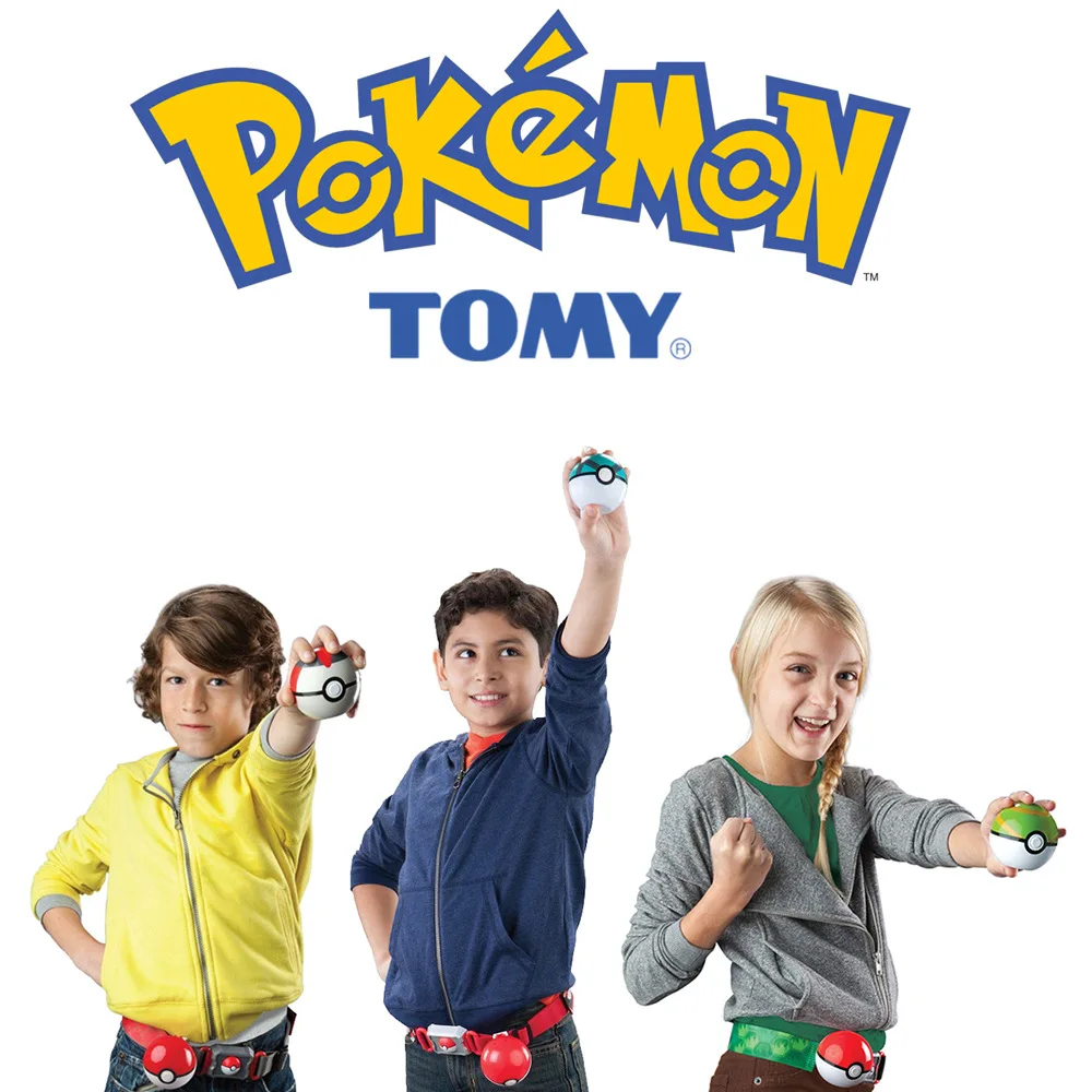 TAKARA TOMY Покемон игрушки Подлинная версия экшн фигурки Мастер Эльф мяч пояс Набор