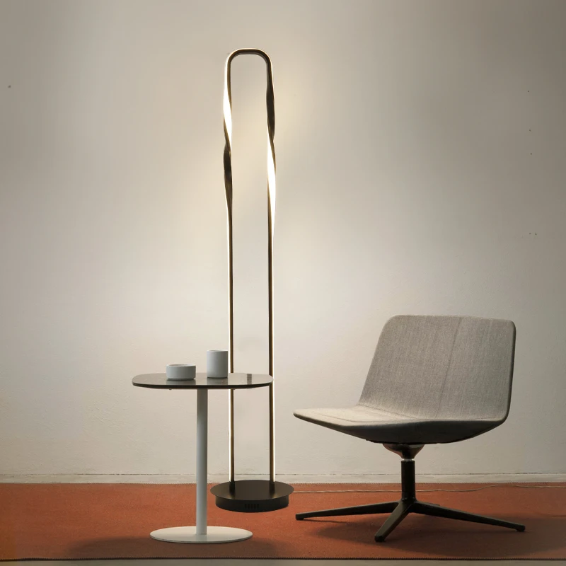 Минималистичные креативные напольные светильники для гостиной индивидуальные