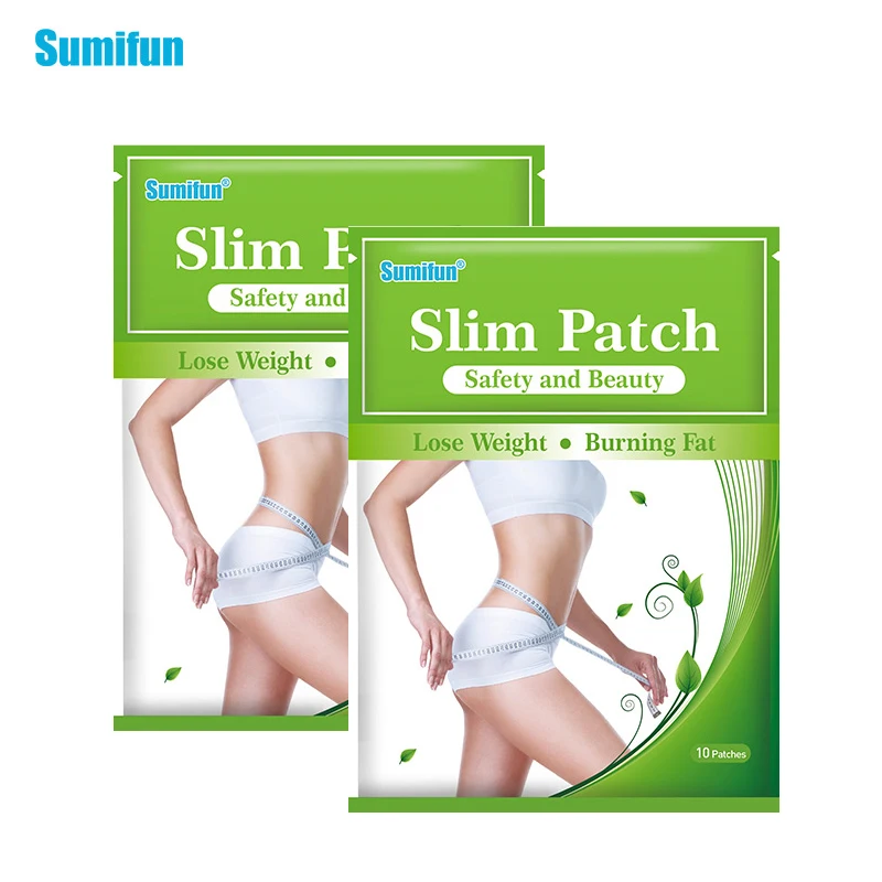 10 шт. пластырь для похудения горячая машина тела нашивки Тонкий пупка