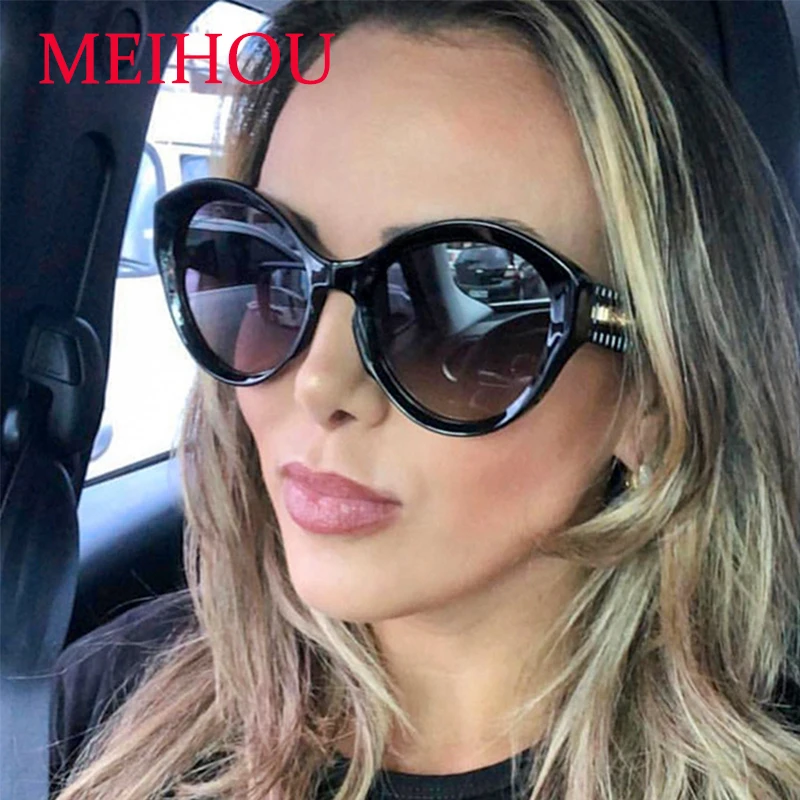 

Овальные Солнцезащитные очки UV400 женские, роскошные брендовые дизайнерские модные солнечные очки в большой оправе, с защитой от ультрафиол...