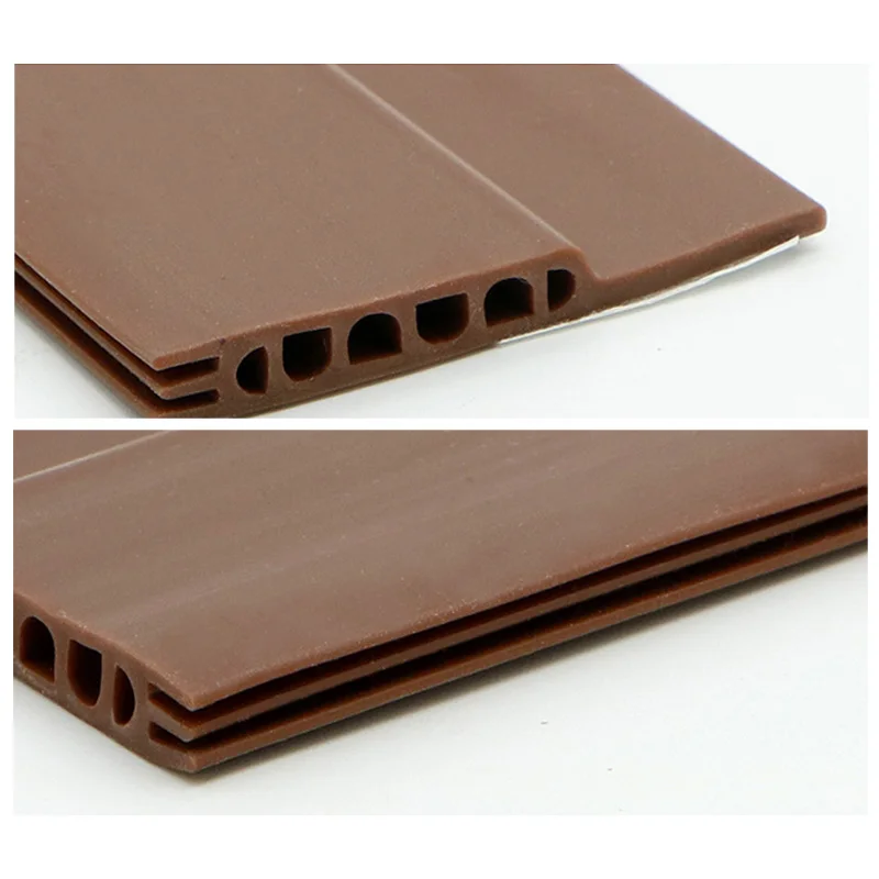 1 шт. Новая прочная уплотнительная лента для дверного дна самоклеющаяся