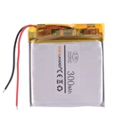 332832 3,7 V 300MAH литий-полимерный аккумулятор для Supra scr574w GPS вождения автомобиля dvr рекордер MP3 плеер MP4 MP5