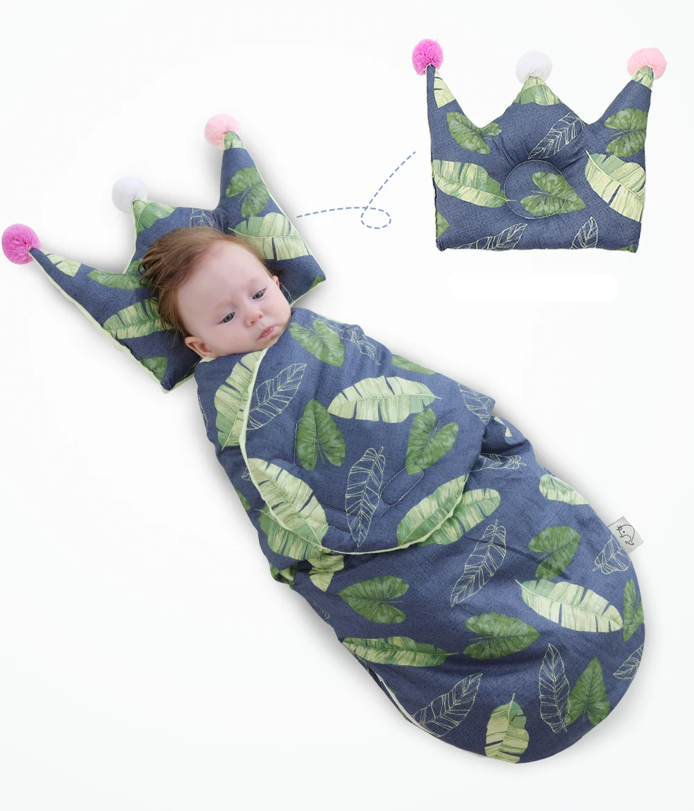 100% хлопковый детский спальный мешок с принтом уникальное детское Пеленальное