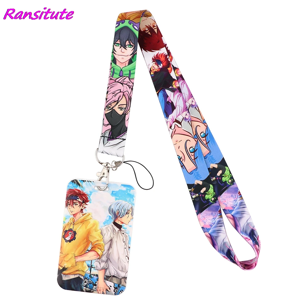 

Ransitute R2200 Anime Boy Neck Strap Lanyard For Keys ID Card Gym Phone Straps USB Badge Holder DIY Hang Rope Lariat Lanyard