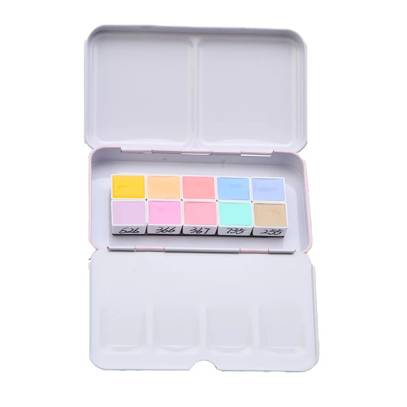 

Russian white night artist acuarelas macaron paint art supplies 0.5ml/1ml/2ml