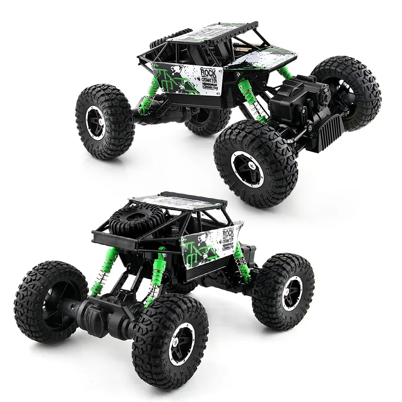 1:16 4WD высокоскоростная внедорожная машина 2 4G на радиоуправлении светодиодная