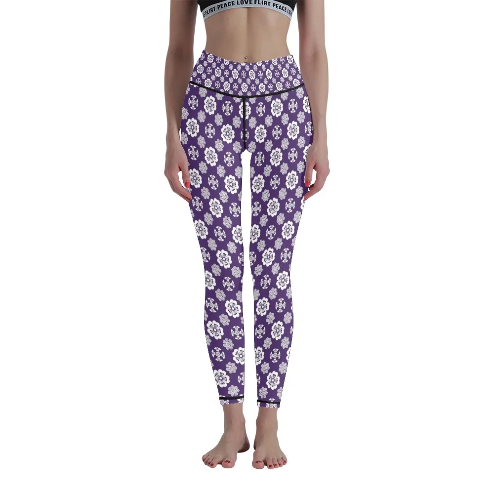 

Creative Design Hip-lifting 3D Printing Nine Pants Women's Yoga Pants Sports Tights Running Pants Gym Legging Pants Wraps Leg