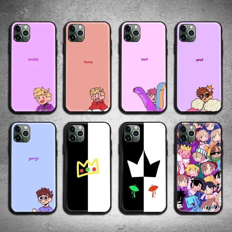 Горячие Dream Smp чехол для телефона с мотивами игр iphone 12 11 Pro Max Мини XS 8 7 6 6S Plus X 5S SE 2020 XR