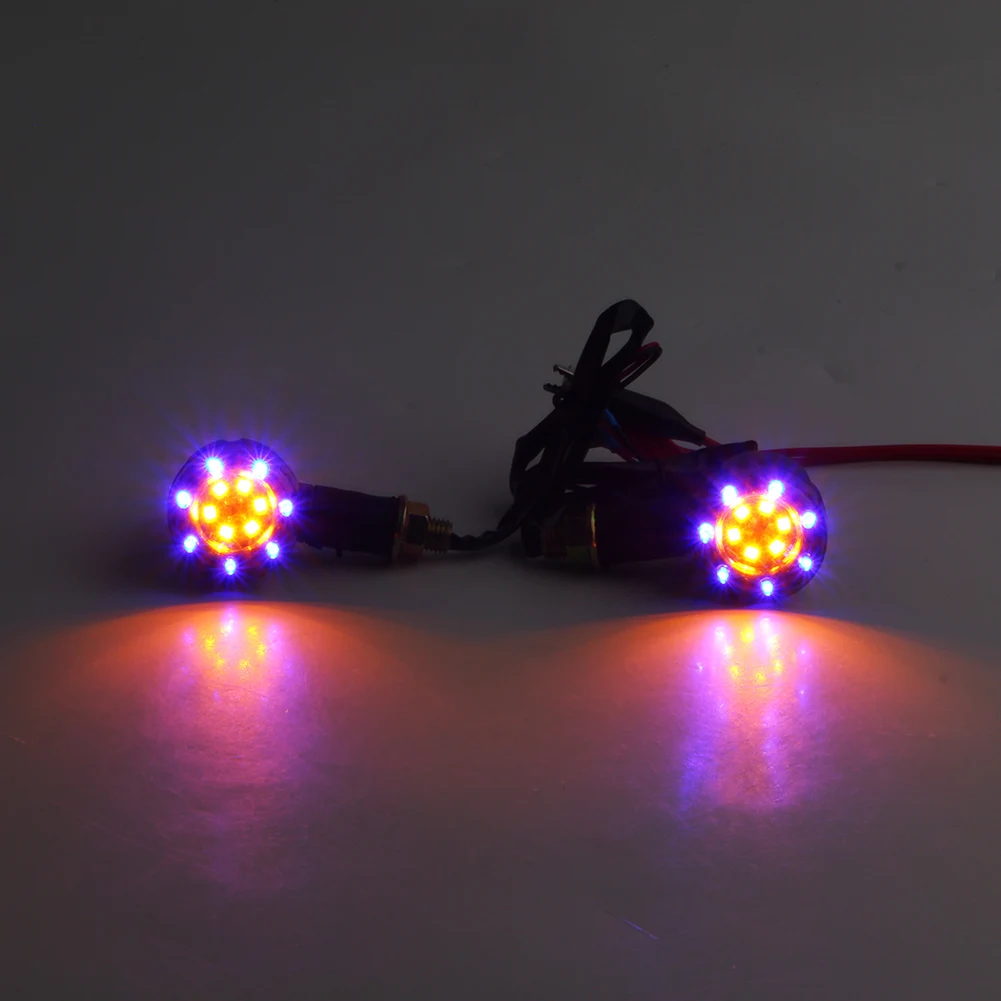 Сигнал поворота для мотоцикла 12 В постоянного тока индикатор янтарные огни