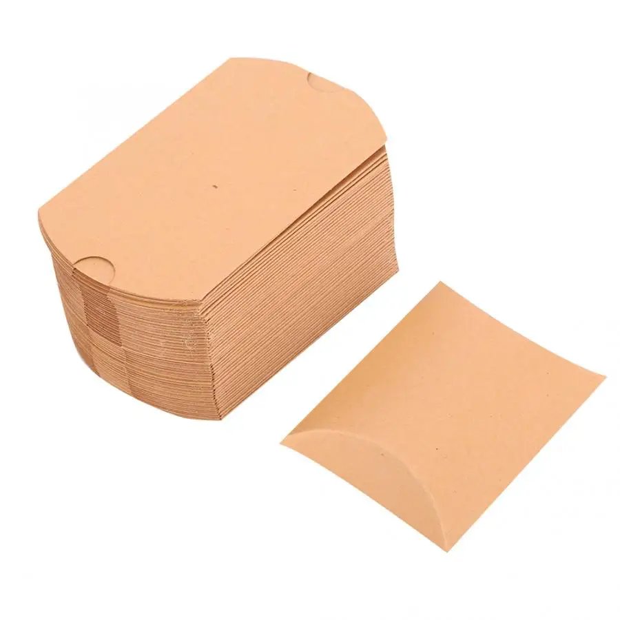 Подарочная коробка для конфет качественная бумага 50 шт. Милая бумажная в виде