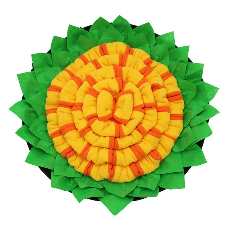 

Pet Sniffing Pad Slow Feeding Blanket Interactive Smell Training Dog Toys Washable Convenient Storage