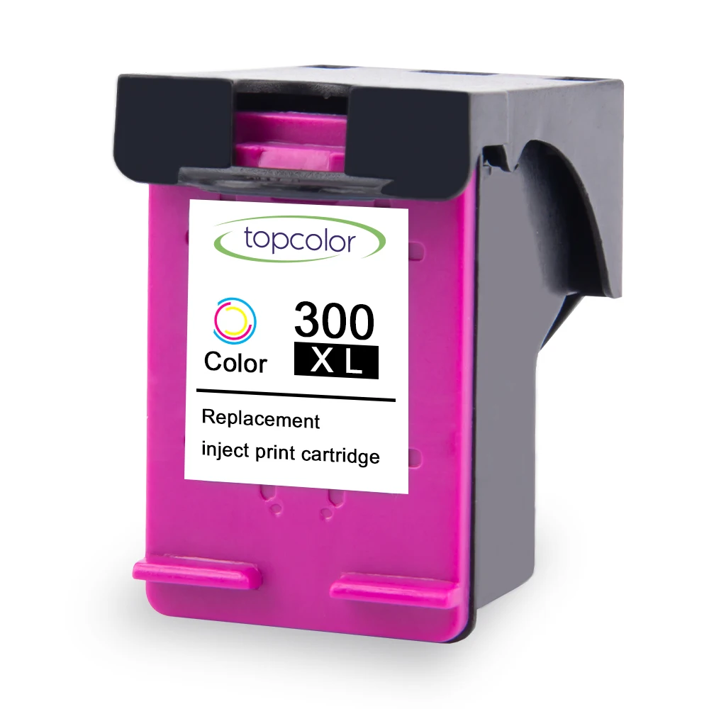 300XL-Color Топ Цвет Черный цвет 300XL заправка чернильный картридж для hp 300 XL hp 300 Deskjet D1620 D1630 D1658 D1660 Envy фото умный принтер - Цвет: 300XL-Color