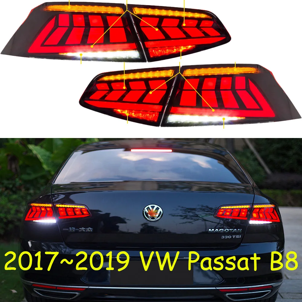 

2017 2018 2019year car bupmer taillight for Passat rear light brake LED car accessories taillamp for Passat rear light