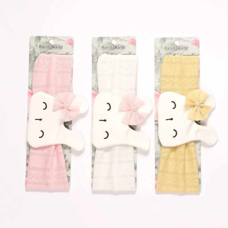 MAYA STEPAN 1 PCS Baby Girl Rabbit Star Flower Headband Hair Accessories Clothes Newborn Headwear Headwrap Hairband Infant Gift | Детская