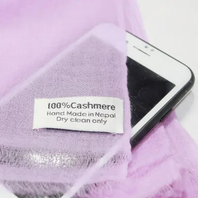 Fashion 100% Cashmere Scarf Luxury brand Women Ring Shawl Long Thin Summer Winter Elegant Ladies Soft |