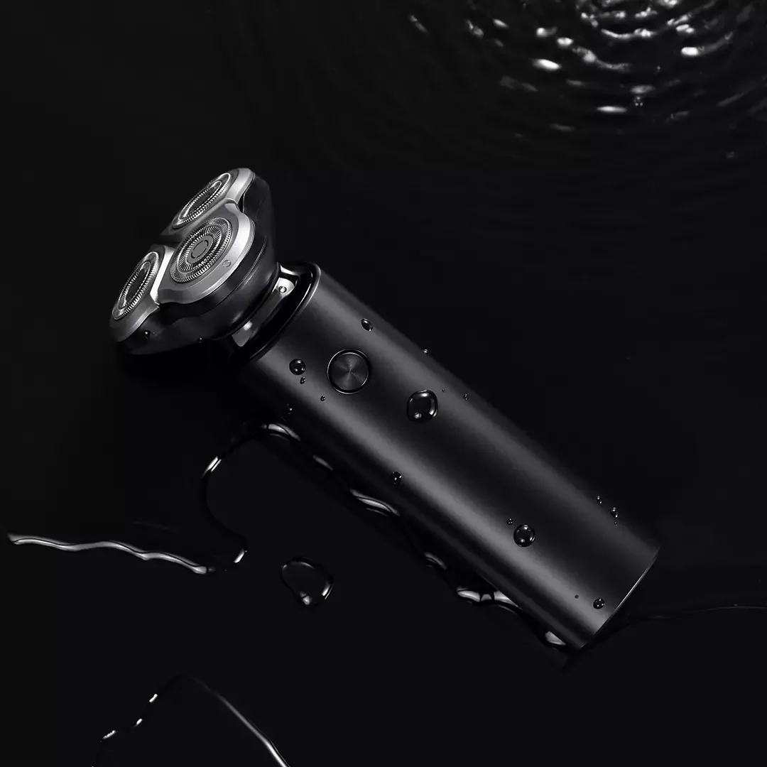 Xiaomi Mijia электробритва Мужская бритва триммер для бороды 3 головки гибкий сухой