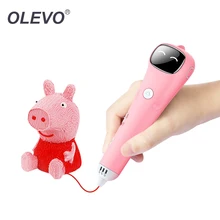 New Wireless 3D Printing Pen 3D Drawing Printer DIY Painting Pen PCL Filament Low Temperature Anti-Scald Toys For Children
