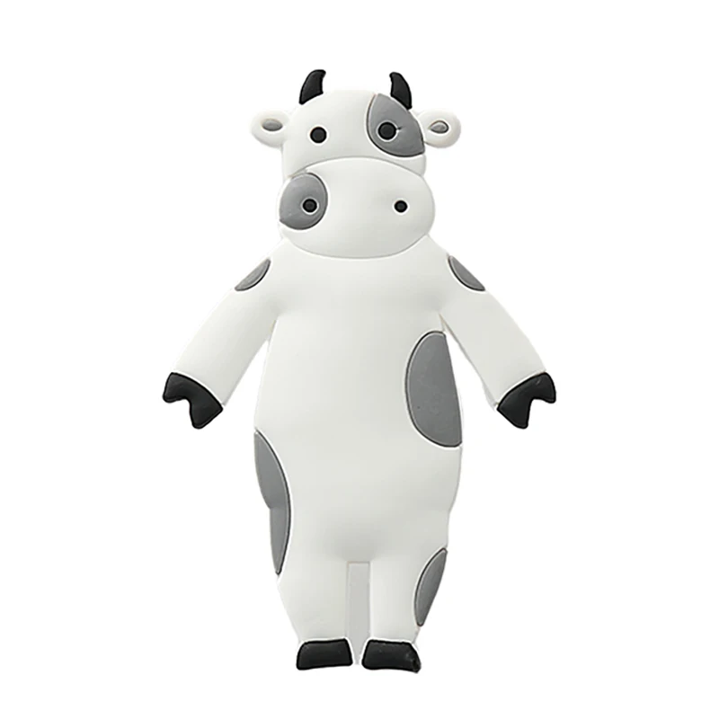 

Hot Creative Cartoon Animal Shape Hook Adorable Pet Bendable Fun Flexible Self-adhesive Seamless Hook Bedroom Kitchen Use