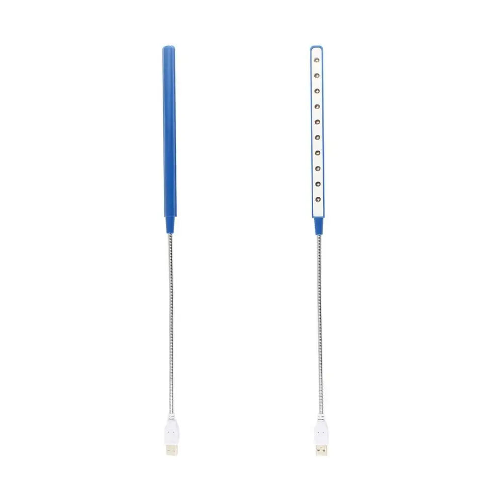 2020 Новый 10 usb портами и светодиодным индикатором заряда настольная лампа Foldeable