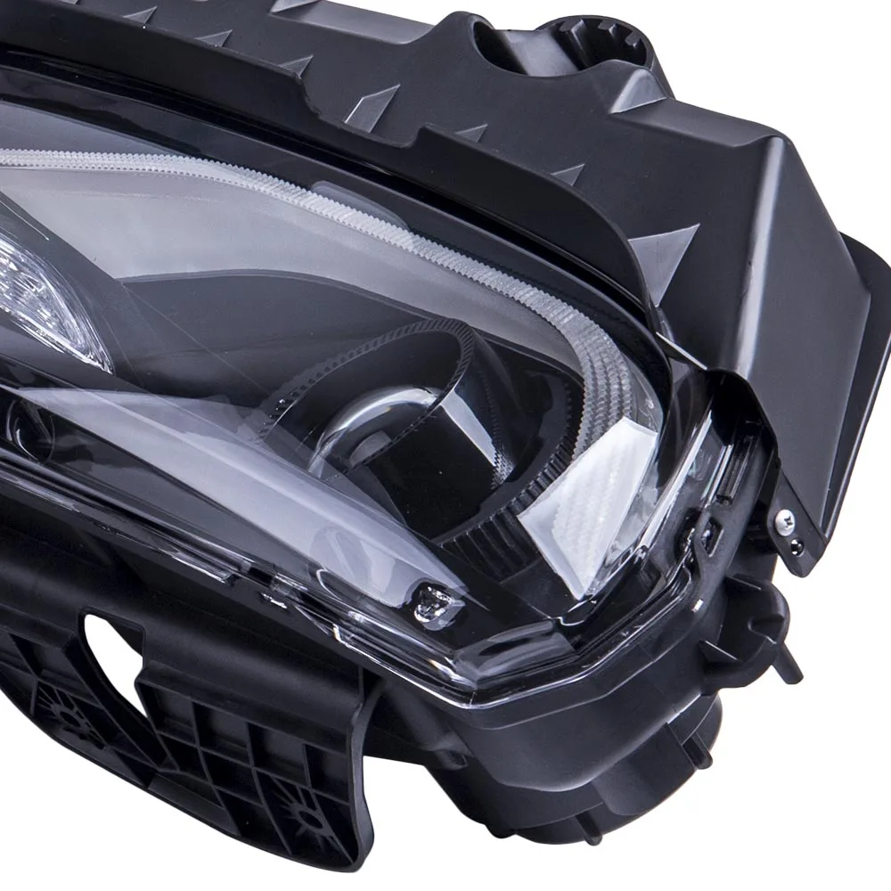 

2Pcs LED Projector Headlight w/ sequential indicator Fit 14-15 for Chevrolet for Chevy for Camaro 23398037/23187857/23398036 14