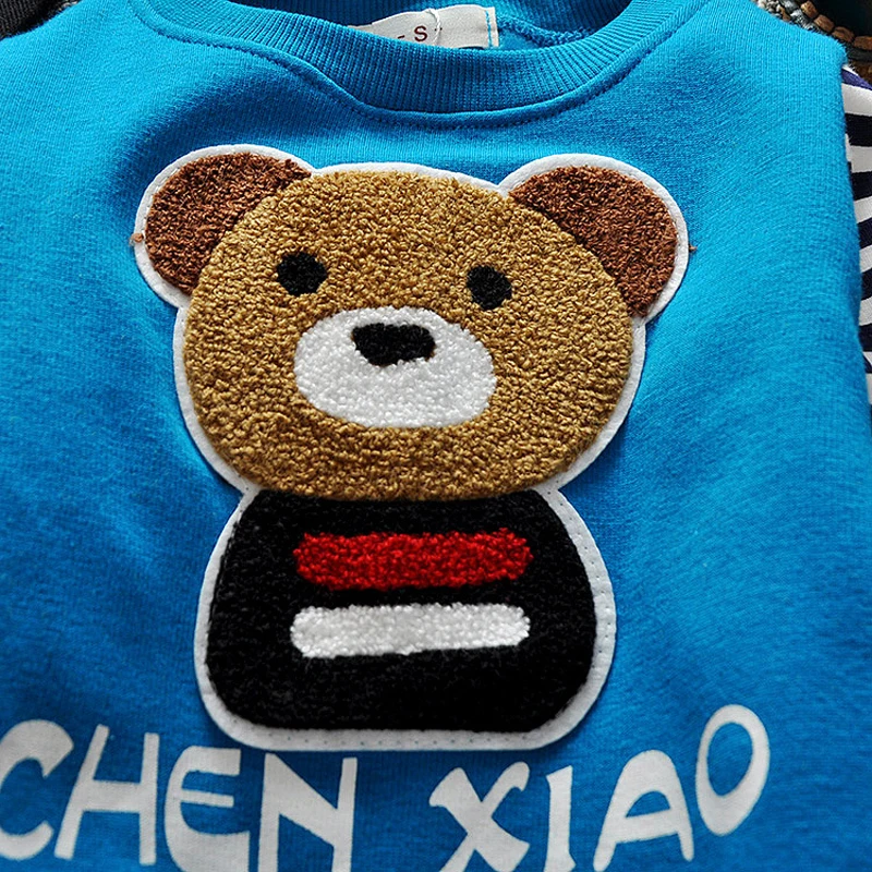 Модная детская теплая футболка для мальчиков и девочек IENENS топы одежда малышей