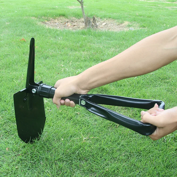 Автомобильная Складная тонкая стальная солдатская Военная лопатка спасательная