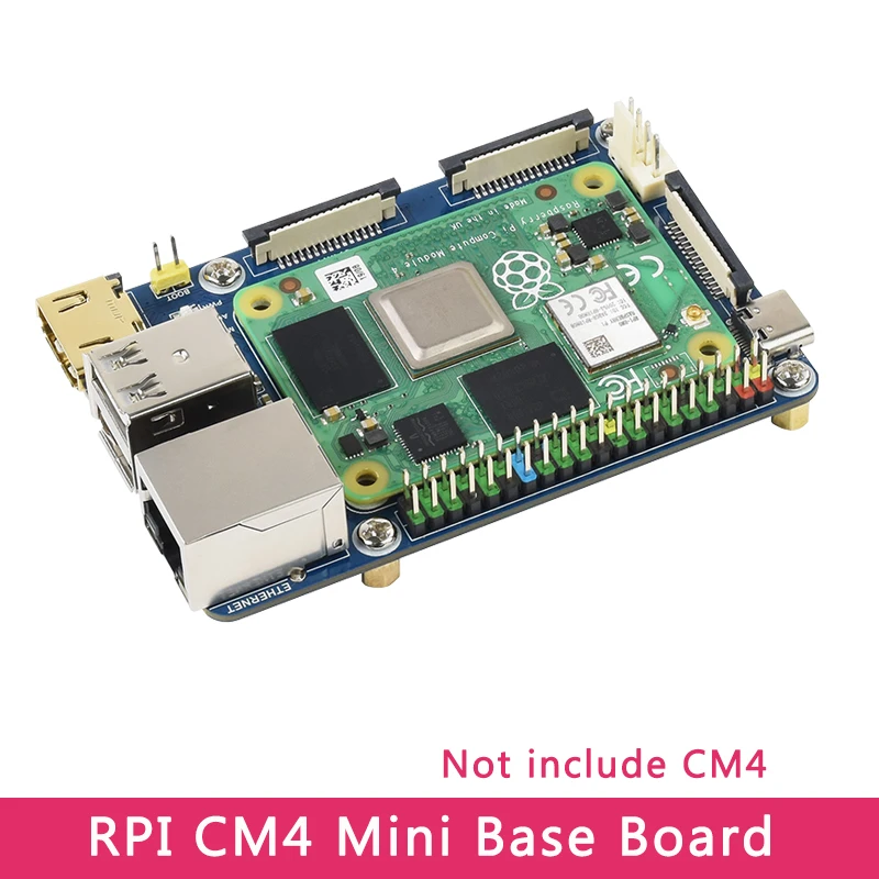 Материнская плата Raspberry Pi мини-плата для компьютера 4 с подключением к