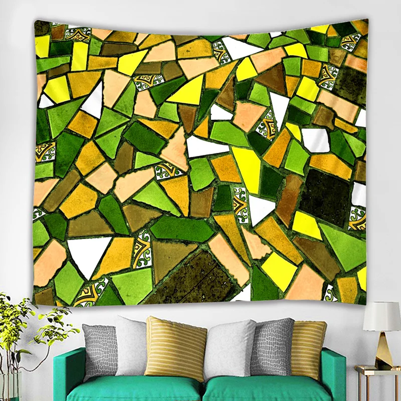 Психоделическая кружевная пряжа роза цветок роспись украшение Йога пляжный плед