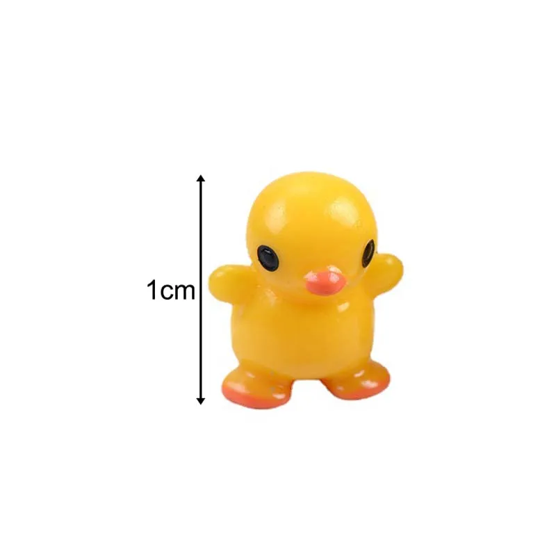 1Pcs Funny Little Cute Yellow Duck Key Chain Dancing Keychain Pendant Bag Accessory Small Object Gift Party DIY Decoration - купить по