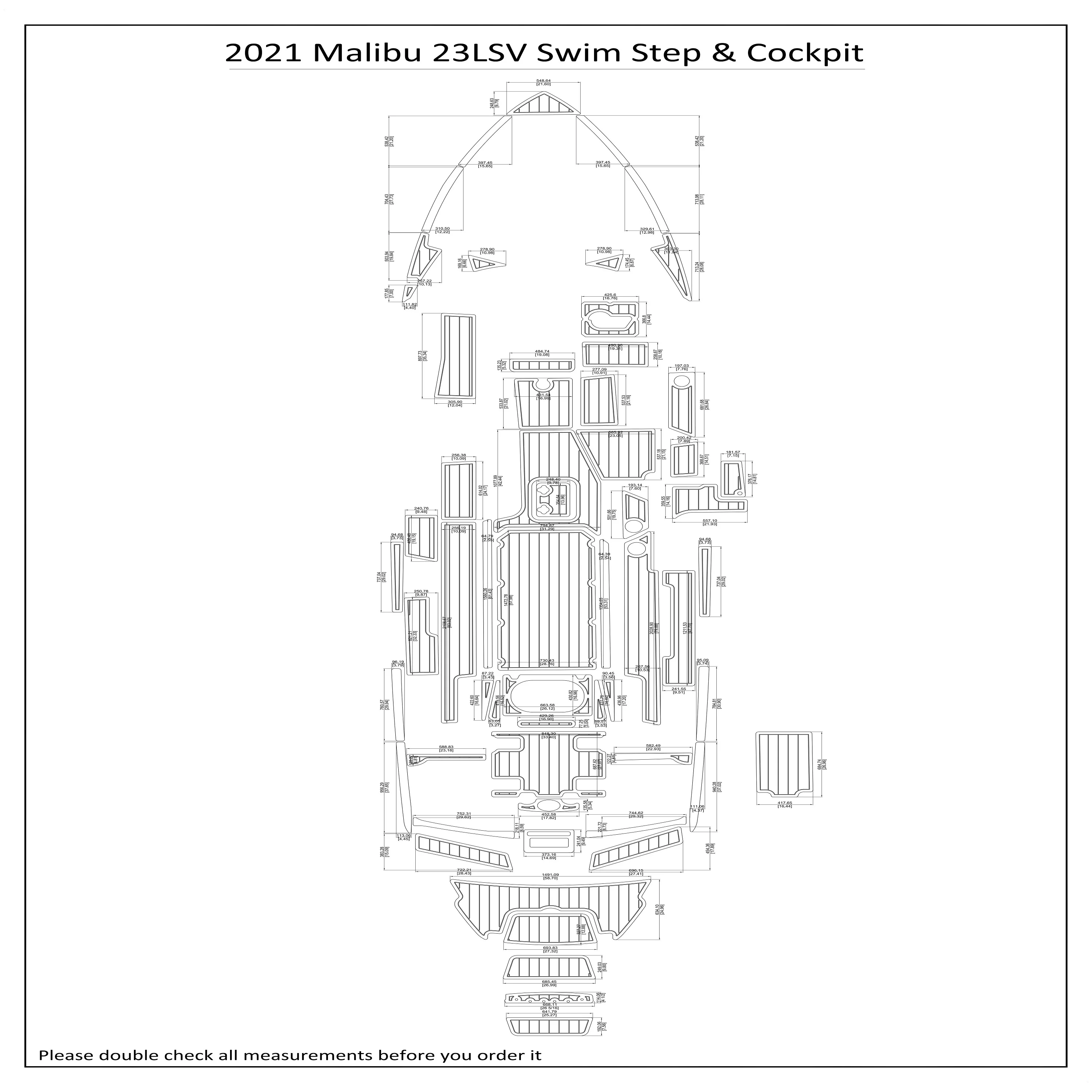 

2021 г., Malibu 23LSV, напольная подставка из искусственного пенопласта, из тика