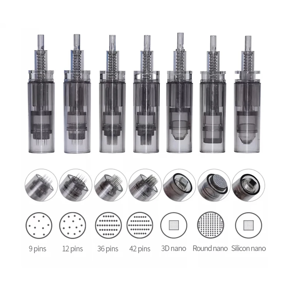 Оптовая продажа 50 шт. электрические автоматические наномикроиглы для Dr pen ULTIMA A7