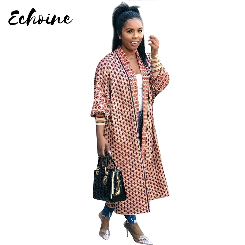 Женский плащ пончо в клетку длинный винтажный кардиган с леопардовым принтом и