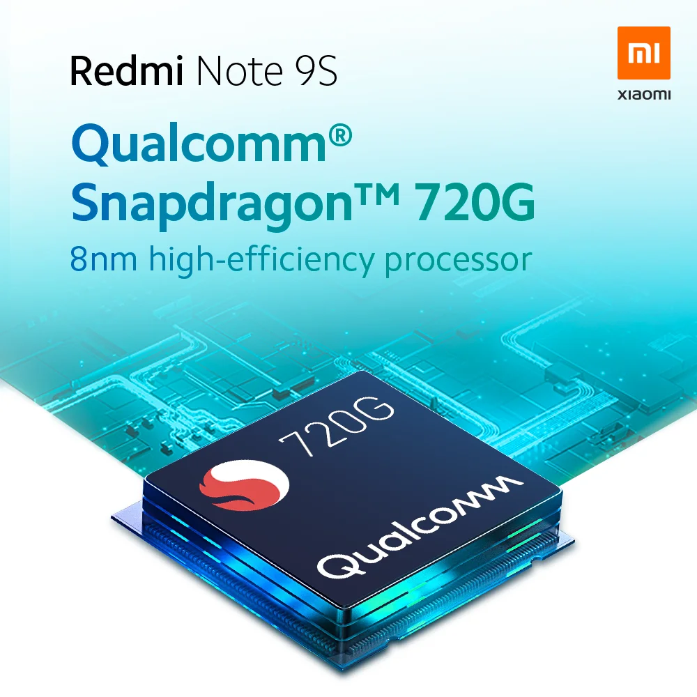 Xiaomi Redmi Note 9 S глобальная версия 6 ГБ 128 Snapdragon 720G 67 ''FHD DotDisplay 5020 мАч 48MP AI Camera 18W