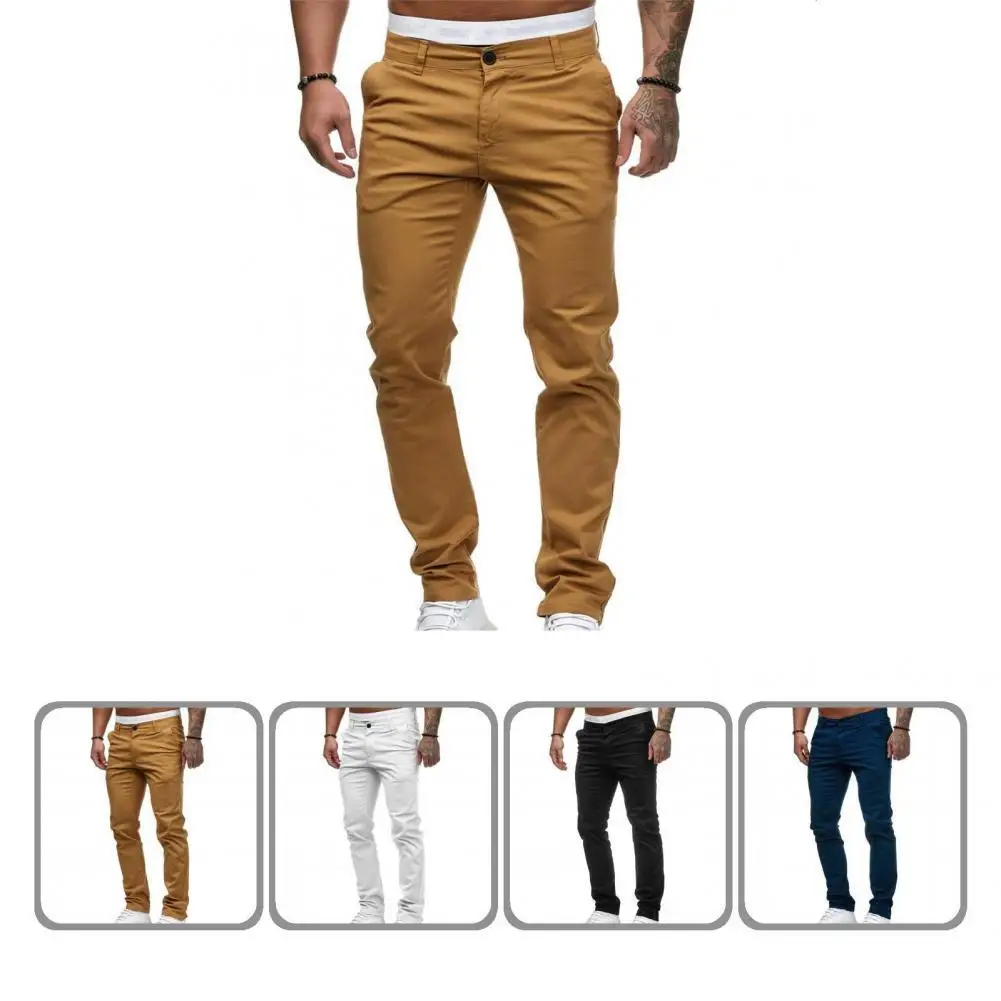 

High Quality Ankle Length Men Pants Men Trousers Classic Breathable