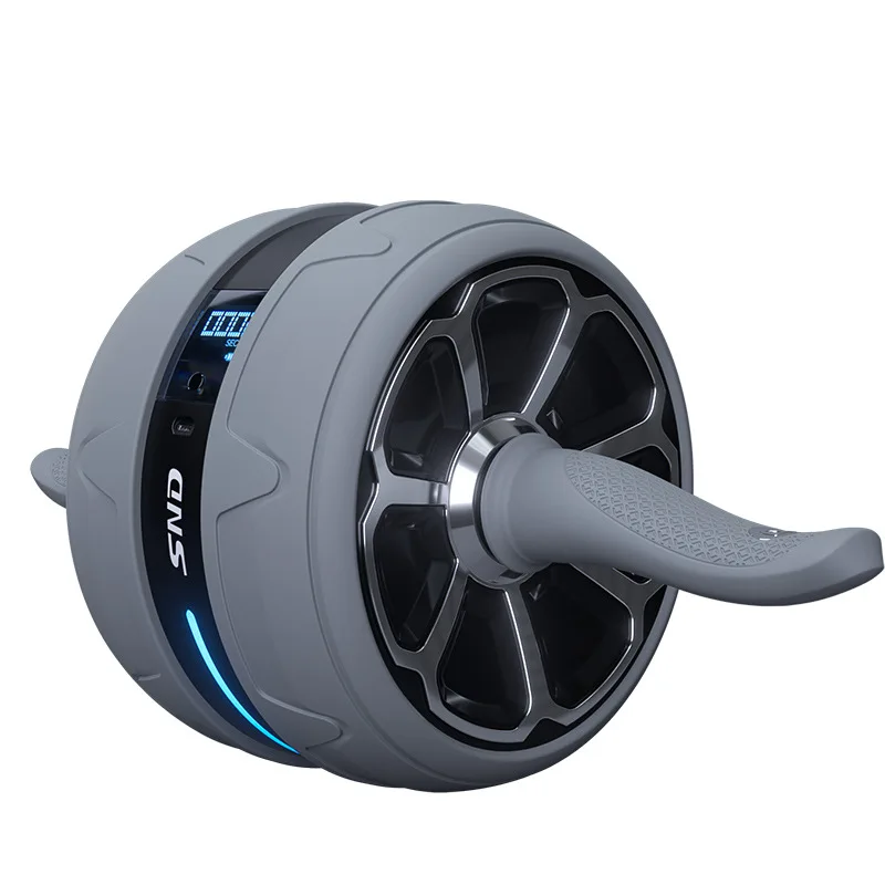 

LED Automatic Rebound Ab Roller Household Intelligent Fitness Abdominal Wheel Multi-functional Abdominal Muscle Trainer